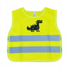 KAMIZELKA ODBLASKOWA DLA DZIECI Z CERTYFIKATEM DO SAMOCHODU DLA PRZEDSZKOLA