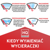Przód + Tyl‚ Zestaw Wycieraczek do SEAT Ibiza Sport Wrz.2011-wzwyż