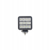 Lampa robocza 12x LED kwadrat z włącznikiem L0152