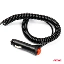 LAMPA OSTRZEGAWCZA KOGUT 80 LED MAGNES R10 12-24V W14M AMIO-01503 POMARAŃCZ