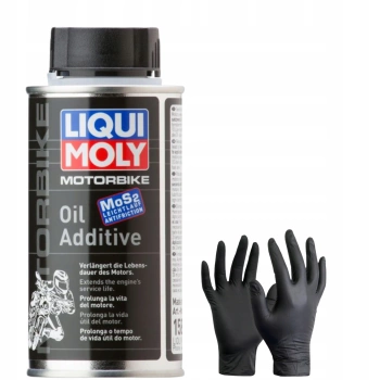 LIQUI MOLY OIL ADDITIV DODATEK DO OLEJU SILNIKOWEGO MOS2 MOTOCYKLE + GRATIS
