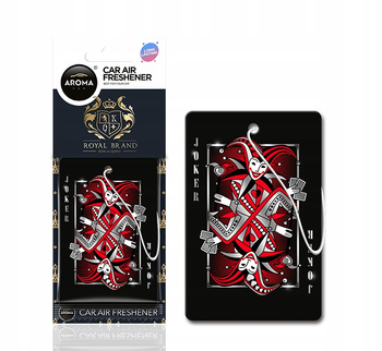 ZAPACH SAMOCHODOWY AROMA CAR JOKER SILVER KARTA