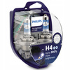 ŻARÓWKI PHILIPS H4 12V 60/55W RACING VISION GT200 +200%