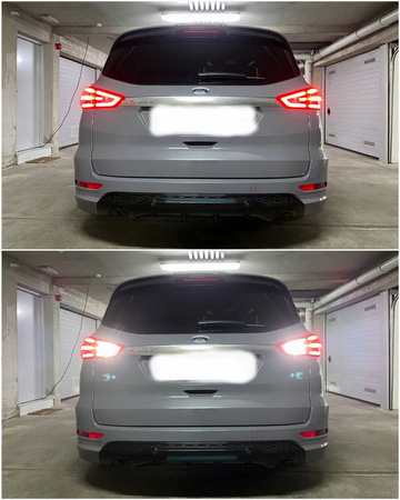 ŻARÓWKI LED AMIO PRO W16W T15 CANBUS 6000K WSTECZNE COFANIA 