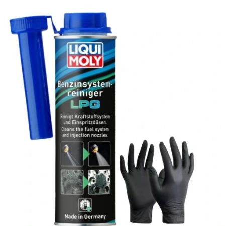 LIQUI MOLY ŚRODEK DO BENZYNY CZYSZCZĄCY WTRYSKI GAŹNIKI LPG GAZ + GRATIS