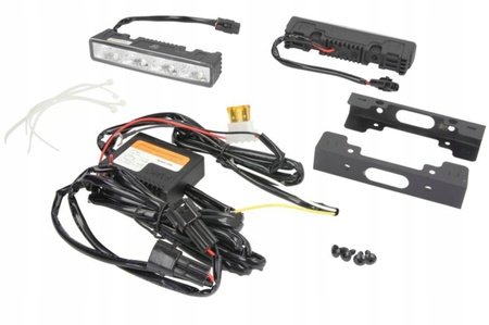 LAMPY DO JAZDY DZIENNEJ DRL LED 901HP M-TECH DIODY OSRAM HOMOLOGACJA GWAR.