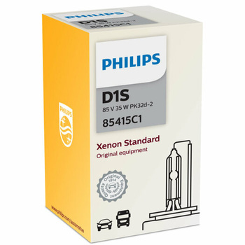 ŻARNIK D1S 35W PHILIPS XENON STANDARD ORYGINAŁ