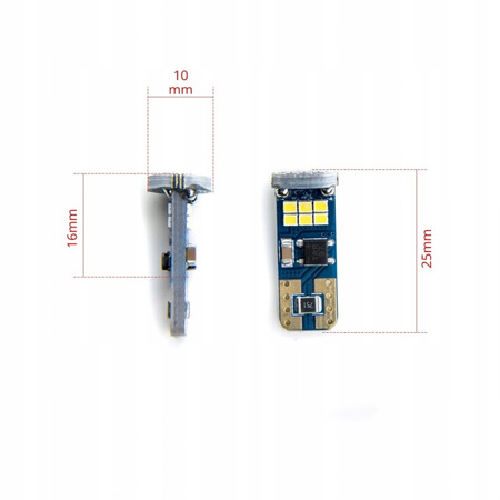 W5W T10 18 SMD 2016 TURBO CAN BUS EPL198 EINPARTS