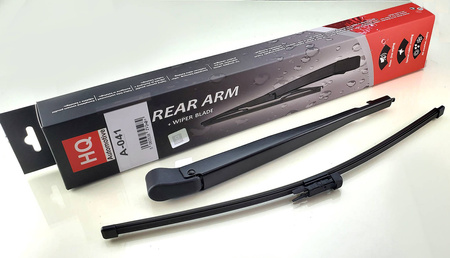 Samochodowa wycieraczka tylna, pióro + ramię HQ A-041 do Porsche Panamera 2009-wzwyż Porsche Macan 2014-wzwyż