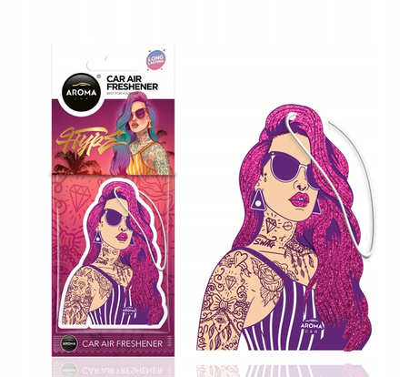 ZAPACH SAMOCHODOWY AROMA CAR HYPE GIRL HIP-HOP