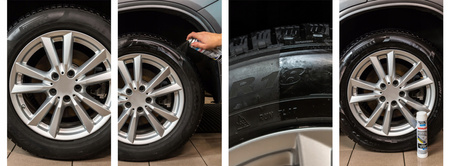 AUTOLAND BLAG czernidło do opon Z FILTREM UV 600ml