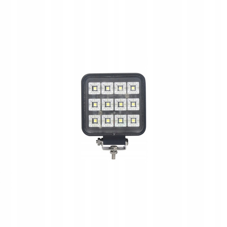 Lampa robocza 12x LED kwadrat z włącznikiem L0152