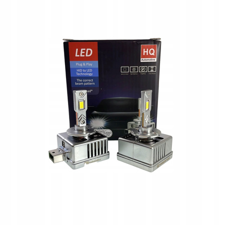 ŻARNIKI D3S LED HID XENON HQ AUTOMOTIVE E-VISION PLUG&PLAY