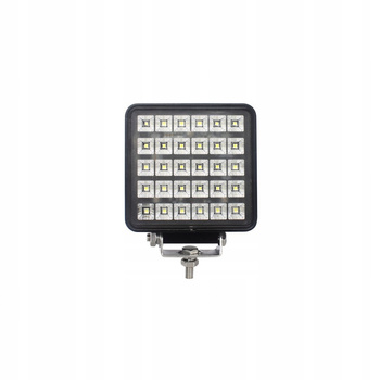 Lampa robocza 30x LED kwadrat z włącznikiem L0156