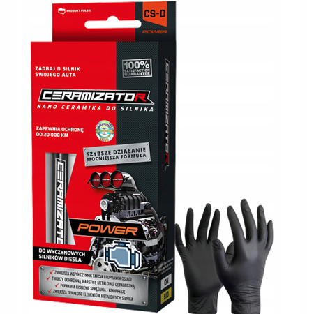 CERAMIZATOR CS-D POWER DODATEK DO OLEJU WSZYSTKIE SILNIKI DIESLA CERAMIKA