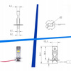 ŻARÓWKI H3 LED MARBA LIGHT 6000K BIAŁE 1:1 ORYGINALNY ROZMIAR GWARANCJA 12V 24V