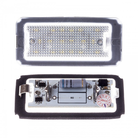 PODŚWIETLENIE TABLICY REJESTRACYJNEJ EP117 Fiat 500