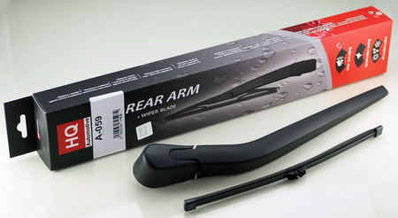 Samochodowa wycieraczka tylna, pióro + ramię HQ A-059 do Volvo V40 MK2 2012-wzwyż Volvo V40 Cross Country 2013-wzwyż Mini Paceman (R61)2013-wzwyż