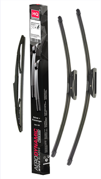 Przód + Tyl‚ Zestaw Wycieraczek do DACIA Logan MCV II Mar.2015-wzwyż