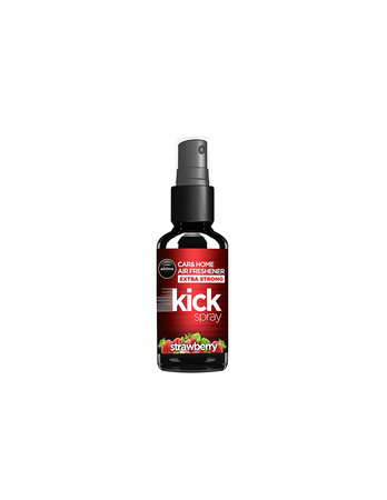 ZAPACH SAMOCHODOWY AROMA KICKSHOT SPRAY STRAWBERRY