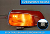 ŻARÓWKI LED P21W POMARAŃCZOWE PRZEBIJAJĄCE CZERWONE KLOSZE USA BMW MINI