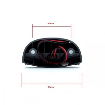 PODŚWIETLENIE TABLICY REJESTRACYJNEJ EP189