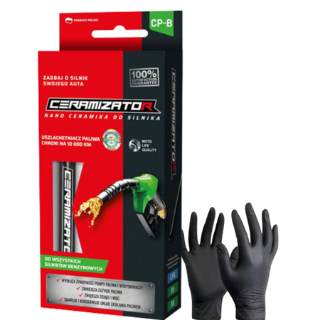 CERAMIZATOR CP-B DODATEK DO PALIWA BENZYNA USZLACHETNIACZ DO 10000KM GRATIS