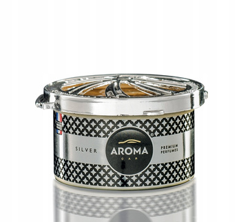 ZAPACH SAMOCHODOWY AROMA PRESTIGE ORGANIC SILVER