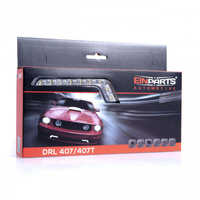 Światła DRL DO JAZDY DZIENNEJ 407 Einparts HOKEJKI STYLE ALUMINIOWE