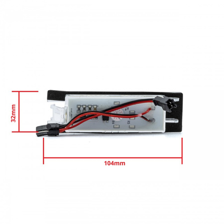 PODŚWIETLENIE TABLICY REJESTRACYJNEJ EP178 JEEP 