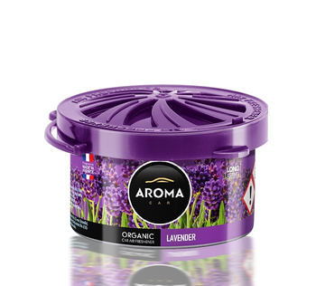 ZAPACH SAMOCHODOWY PUSZKA AROMA ORGANIC LAWENDA