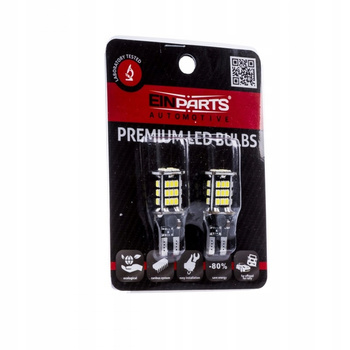 ŻARÓWKI LED W16W EINPARTS COFANIA WSTECZNE 30SMD CANBUS ULTRA MOCNE