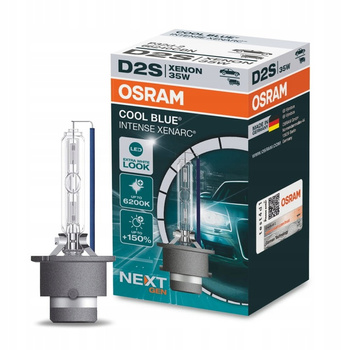 D2S OSRAM COOL BLUE INTENSE NEXT GEN. XENARC XENON KSENON P32d-2 MADE IN GERMANY