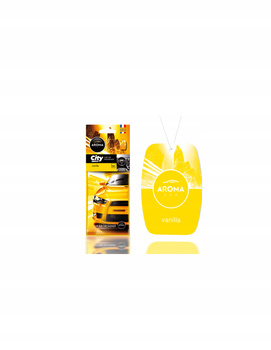Zawieszka zapachowa Aroma Car City Card VANILLA