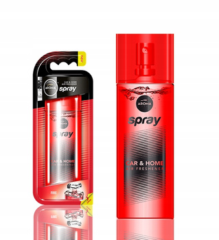 ZAPACH SAMOCHODOWY AROMA PERFUME SPRAY FIRE
