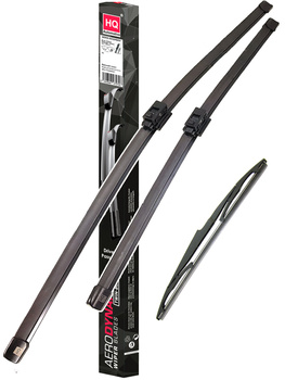 Pióra wycieraczek samochodowych HQ do SUV-ów MERCEDES klasy GLE (2018 i nowsze) Zestaw wymienny przednich tylnych wycieraczek