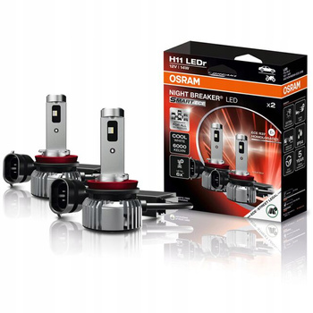  H11 12V 14W 6000K OSRAM NIGHT BREAKER LED SMART ECE z homologacją W POLSCE R37 E1 