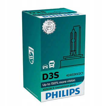 ŻARNIK D3S 35W PHILIPS X-TREME VISION GEN2 +150% XENON BI-XENON