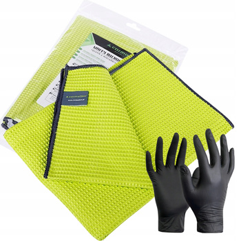 DUŻY PROFESJONALNY RĘCZNIK Z MIKROFIBRY WAFLOWEJ WAFFLE TOWEL 340gsm XXL