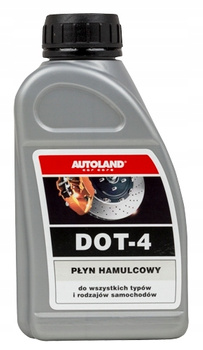AUTOLAND DOT-4 PŁYN HAMULCOWY 450ml POLSKA MARKA