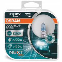ŻARÓWKI OSRAM H1 12V 55W COOL BLUE INTENSE NEXT GENERATION BIAŁE