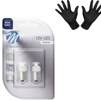 2x ŻARÓWKI LED R5W R10W P21W 6000K M-TECH MOCNE