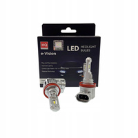 ŻARÓWKI LED H8 H9 H11 H16 HQ E-VISION ORYGINALNY ROZMIAR 1:1
