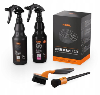 ADBL Wheel Cleaner Set - zestaw do mycia opon i felg - PREZENT