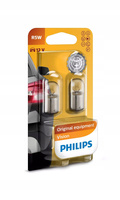 2x Żarówki PHILIPS R5W BA15s 12V VISION +30%