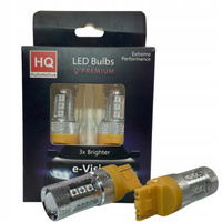 ŻARÓWKI LED W21W WY21W PRZEBIJAJĄCE CZERWONE KLOSZE USA POMARAŃCZOWE MOCNE