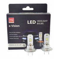 ŻARÓWKI LED H7 12V 6000K HQ AUTOMOTIVE E-VISION ORYGINALNY ROZMIAR 1:1