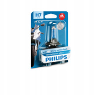 PHILIPS H7 WHITE VISION ULTRA MOTOCYKL BIELSZE