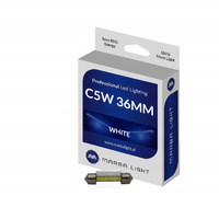 Żarówka LED MARBA LIGHT C5W 36MM 6000K SUPER MOC