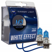 ŻARÓWKI H3 12V 55W MARBA LIGHT WHITE EFFECT